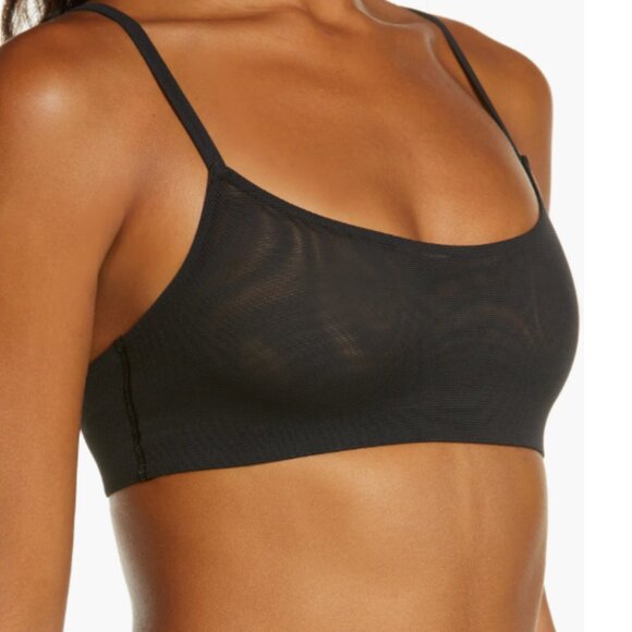 SKIMS Mesh Scoop Bralette, L - Picture 3 of 4